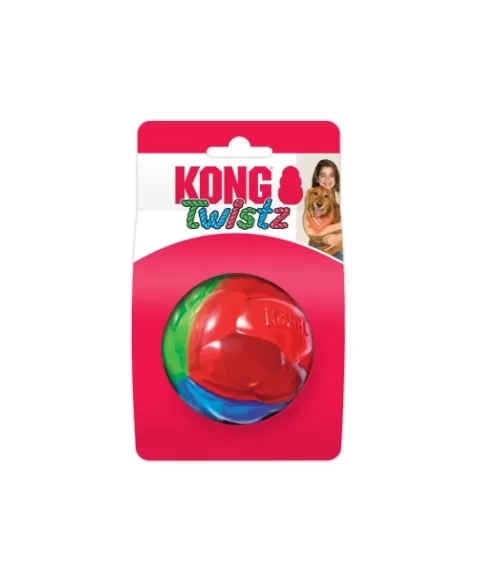 KONG TWISTZ BALL SMALL (PFT32)