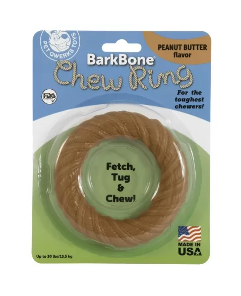 PET QWERKS RING PEANUT BUTTER M (RB2)