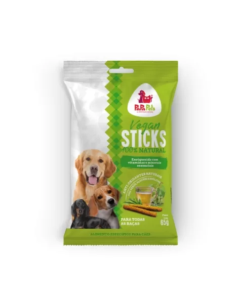 PAPAPETS STICKS VEGAN 65GR