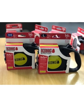 PAW GUIA REFLECTIVE BLK G(KNG RLF LG BK)