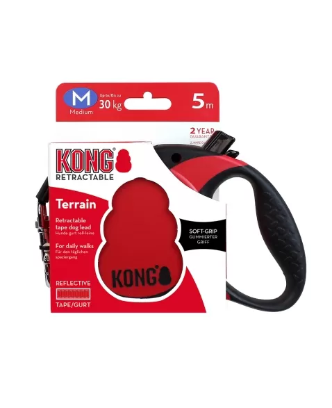 PAW GUIA TERRAIN RED M (KNG TRN MD RD)