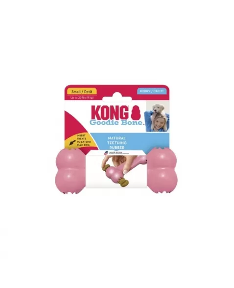 KONG PUPPY GOODIE BONE SMALL (KP31)