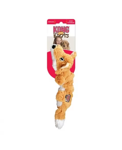 KONG SCRUNCH KNOTS FOX SMA/MED (NKS31)