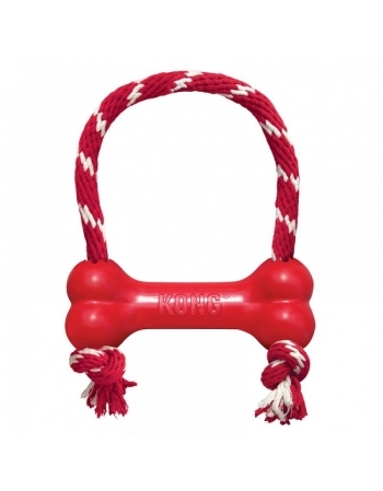 KONG GOODIE BONE W/ROPE X-SMALL (KB51)