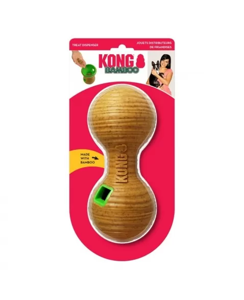 KONG BAMBOO FEEDER DUMBBELL MD (PTB22)