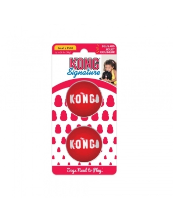 KONG SIGNATURE BALLS 2-PK SMALL (SKB3)