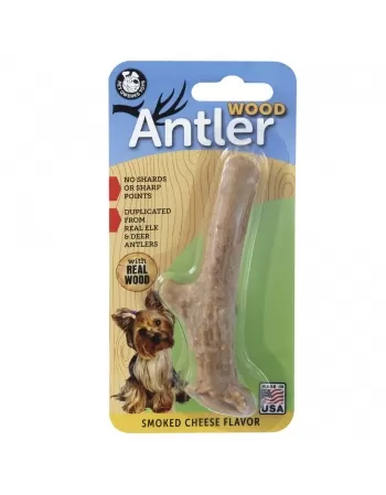 PET QWERKS ANTLER WOOD P (ZA18)