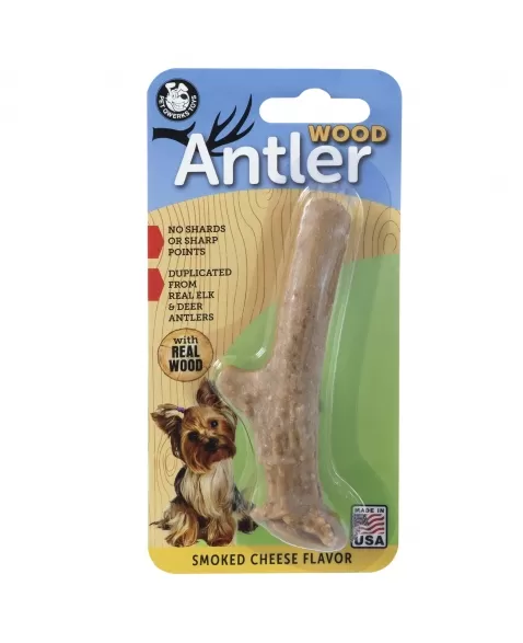 PET QWERKS ANTLER WOOD P (ZA18)