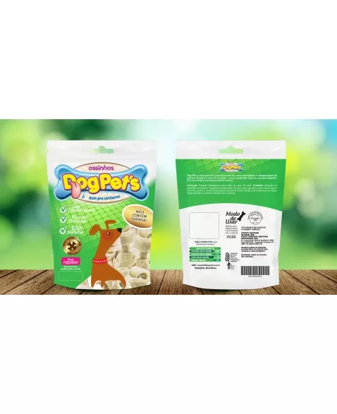 DOGPET`S OSSO MINI NATURAL BOLSA 300GR