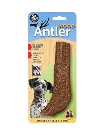 PET QWERKS ANTLER WOOD XG (A19)