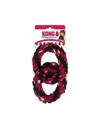 KONG SIGN ROPE DOUBLE RING TUG (SKT11)