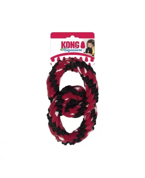 KONG SIGN ROPE DOUBLE RING TUG (SKT11)