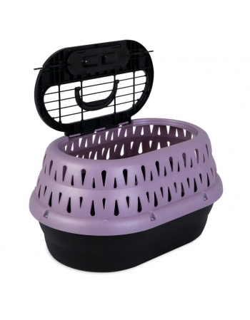 PETMATE CX DE TRANSP GATOS - 19\" 4,5KG Pink