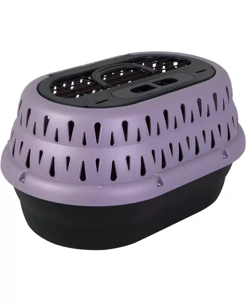 PETMATE CX DE TRANSP GATOS - 19\" 4,5KG Pink