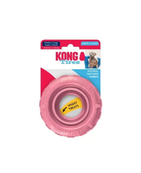 KONG PUPPY TIRES MEDIUM/LARGE (KPT11)