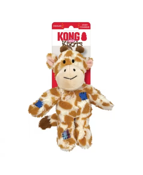 KONG WILD KNOTS GIRAFFE SMALL/MEDIUM (NKR36)