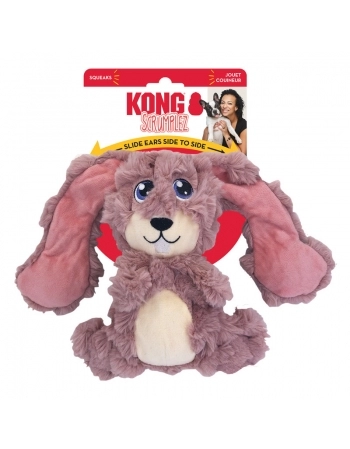 KONG SCRUMPLEZ BUNNY MEDIUM (SCZ22)