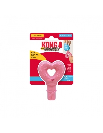 KONG CHEWSTIX PUPPY TWIST HEART SMALL (PSWP32)