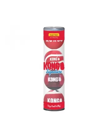 KONG SIGNATURE BALLS 4-PK SMALL (SKM3)