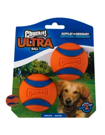 PETMATE CI ULTRA BALL 2 PK MEDIUM (17001)