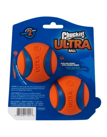 PETMATE CHUCKIT ULTRA BALL 2 PK SMALL (17020)