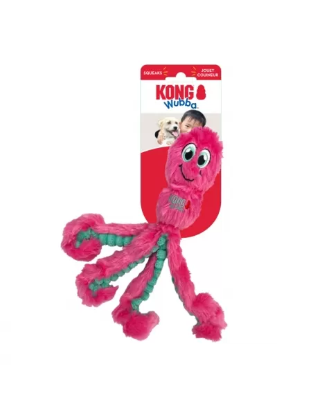 KONG WUBBA OCTOPUS ASSORTED SMALL (WPS3)