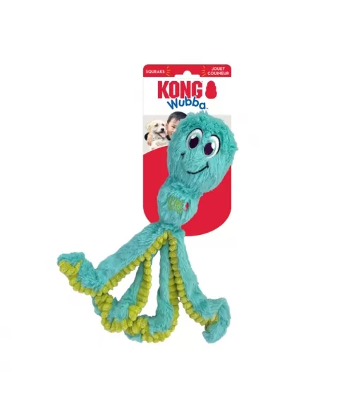 KONG WUBBA OCTOPUS ASSORTED LARGE (WPS1)