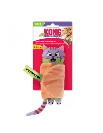 KONG PULL-A-PARTZ PURRITO (CPP6)