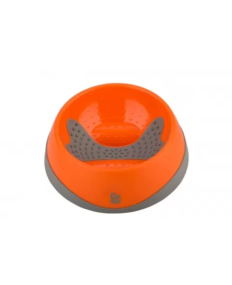 LICKIMAT BOWL LARANJA SMALL