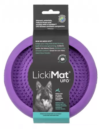 LICKIMAT UFO ROXO MEDIUM