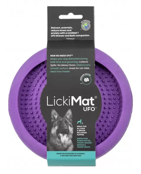 LICKIMAT UFO ROXO MEDIUM