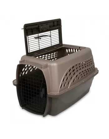 PETMATE - 24" - 2 DOOR TOP LOAD KENNEL MARROM