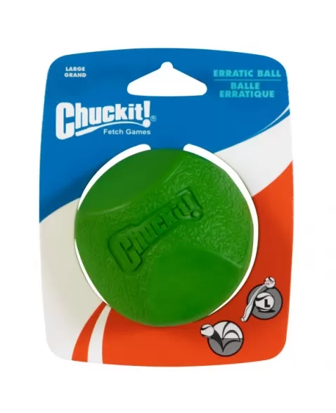 PM CHUCKIT ERRATIC BALL 1PK LARGE (20130)