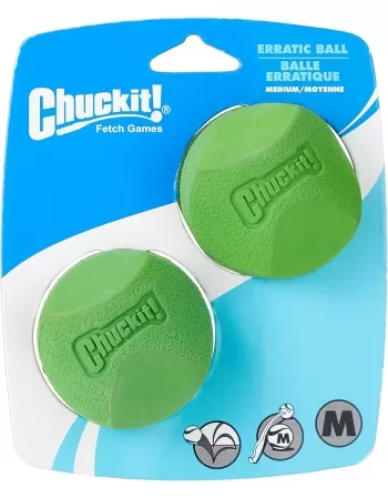 PM CHUCKIT ERRATIC BALL 2 PK M (20120)