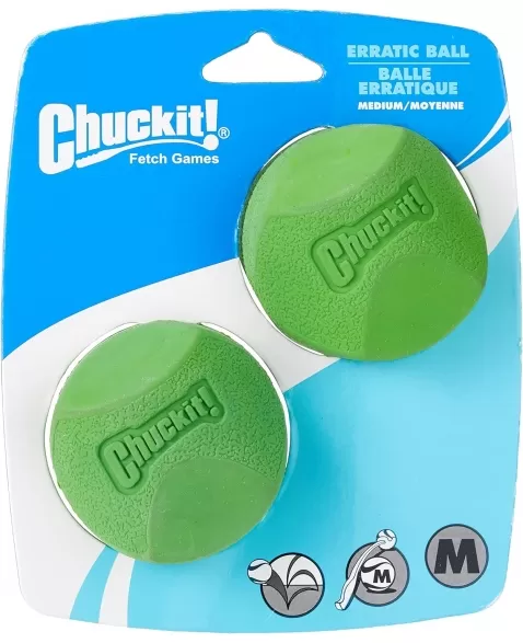 PM CHUCKIT ERRATIC BALL 2 PK M (20120)