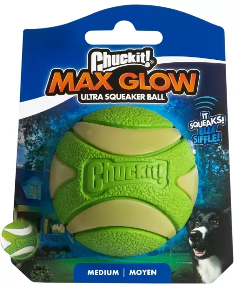 PM MAX GLOW ULTRA SQUEAK BALL MD (43142)