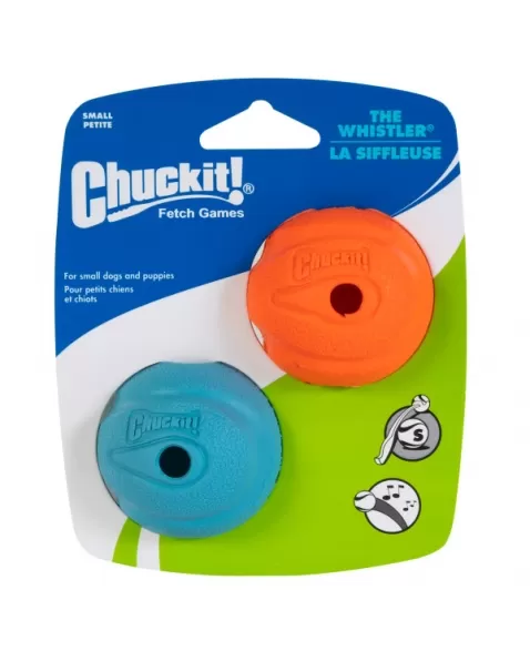 PM CHUCKIT WHISTLER BALL 2 PK SM (520210)