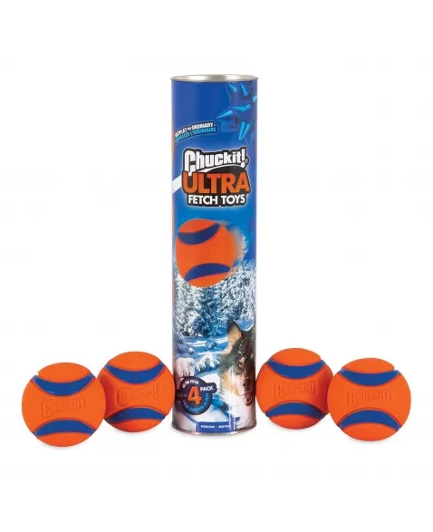 PM CHUCKIT ULTRA BALL 4 PK MD (50931)