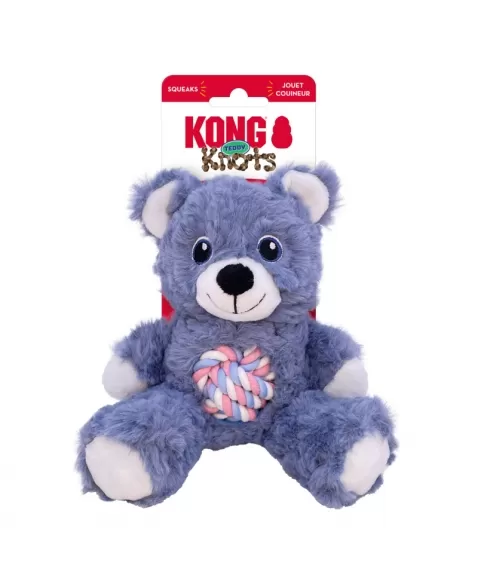 KONG KNOTS TEDDY ASSORTED SMALL (NKTD31)