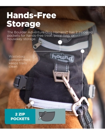 OH BOULDER ADVENT HARNESS BLK M (70620)