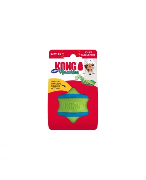 KONG RAMBLER RATTLEZ SWIRL BALL M (PHR2)