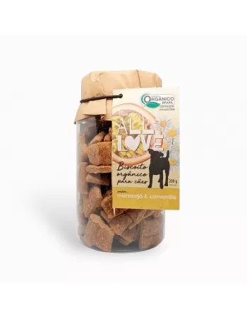 AL BISCOITO ORGANICO PARA CAES MARACUJA E CAMOMILA 200G (00022)