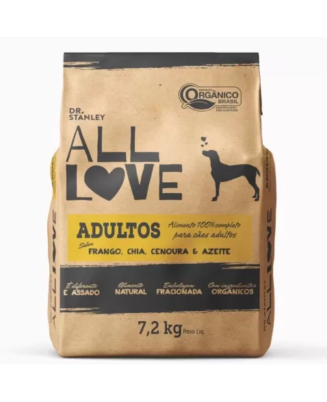 AL ADULTOS FRANGO, CHIA, CENOURA E AZEITE 7,2 KG (00072)