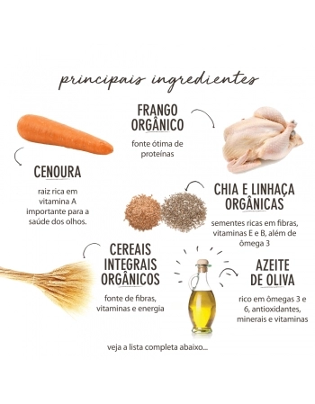 AL ADULTOS FRANGO, CHIA, CENOURA E AZEITE 2,7 KG (00012)