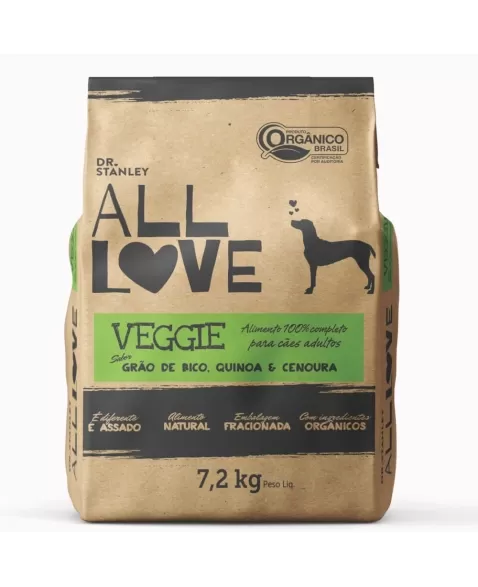 AL VEGGIE GRAO DE BICO, QUINOA E CENOURA 7,2 KG (00075)