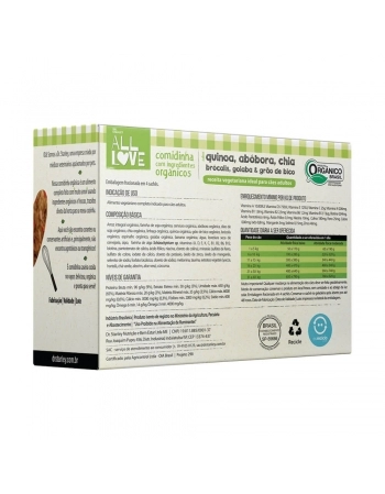 AL COMIDINHA COM INGREDIENTES ORGANICOS PARA CAES VEGGIE 1KG (00055)