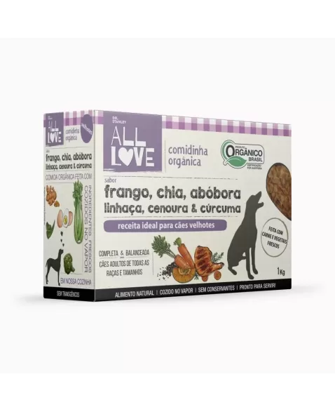 AL COMIDINHA ORGANICA PARA CAES VELHOTES 1 KG (00056)