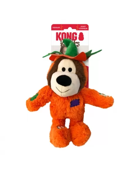 KONG HALLOWEEN WILD KNOTS PUMPKON BEAR MEDIUM/LARGE (HW24D111)