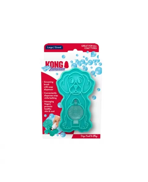 KONG ZOOMGROOM BUBBLES LARGE (ZGB1)