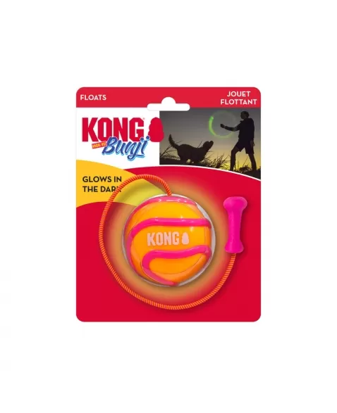 KONG BUNJI HIGH-VIZ BALL ASSORTED MEDIUM (PSVHZ2)